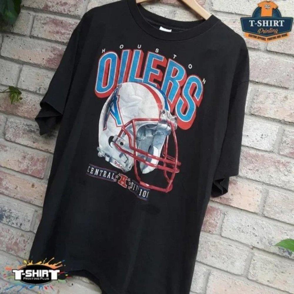 N_F_L Houston Oilers Helmet Shirt, Houston Oilers Shirt, N_F_L Shirt